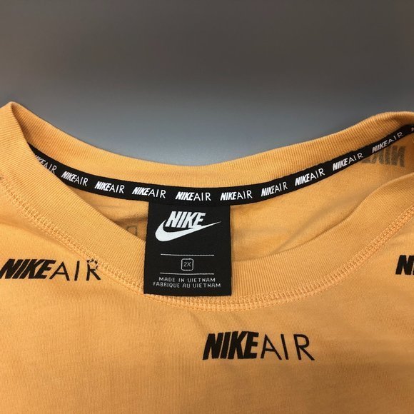 Nike Air Tank Top Size 2X Color Orange - Picture 11 of 12